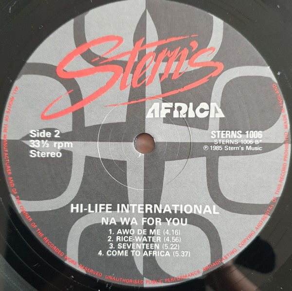 Hi-Life International : Na Wa For You (LP)