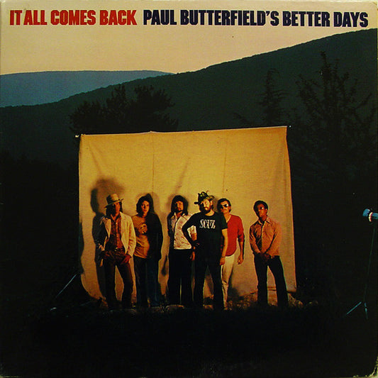 Paul Butterfield's Better Days : It All Comes Back (LP, Album, San)