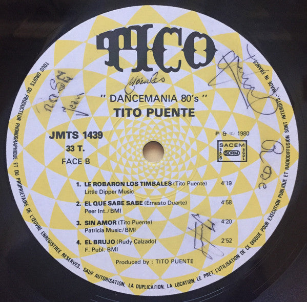 Tito Puente : Dancemania 80's (LP)