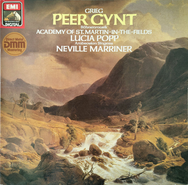 Edvard Grieg - The Academy Of St. Martin-in-the-Fields, Sir Neville Marriner, The Ambrosian Singers : Peer Gynt Bühnenmusik (LP, Album, Gat)