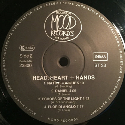 Head, Heart & Hands : Flor Di Anglo (LP, Album)