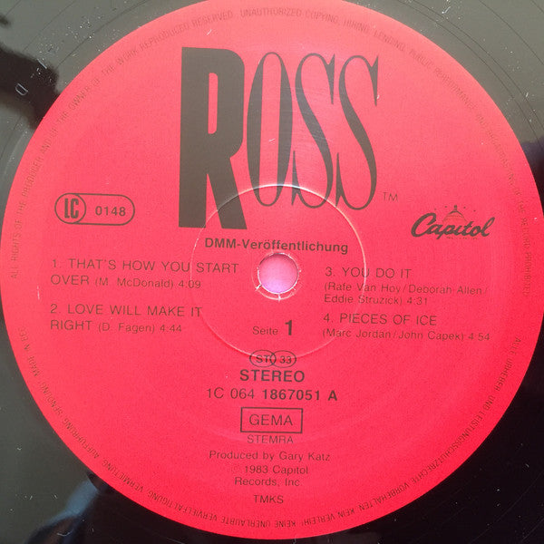 Diana Ross : Ross (LP, Album)