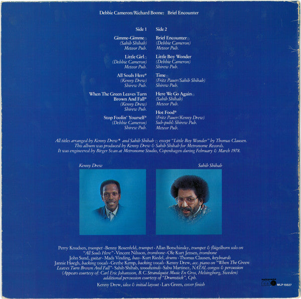 Debbie Cameron & Richard Boone : Brief Encounter (LP)