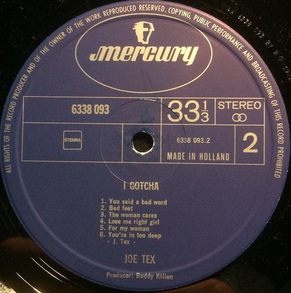Joe Tex : I Gotcha (LP, Album)
