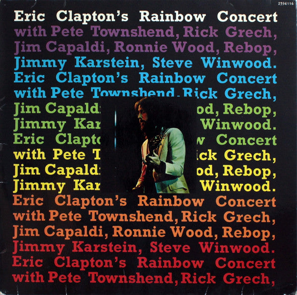 Eric Clapton : Eric Clapton's Rainbow Concert (LP, Album)