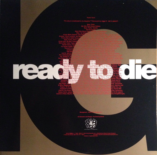 Notorious B.I.G. : Ready To Die (2xLP, Album, Gat)