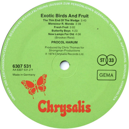 Procol Harum : Exotic Birds And Fruit (LP, Album)