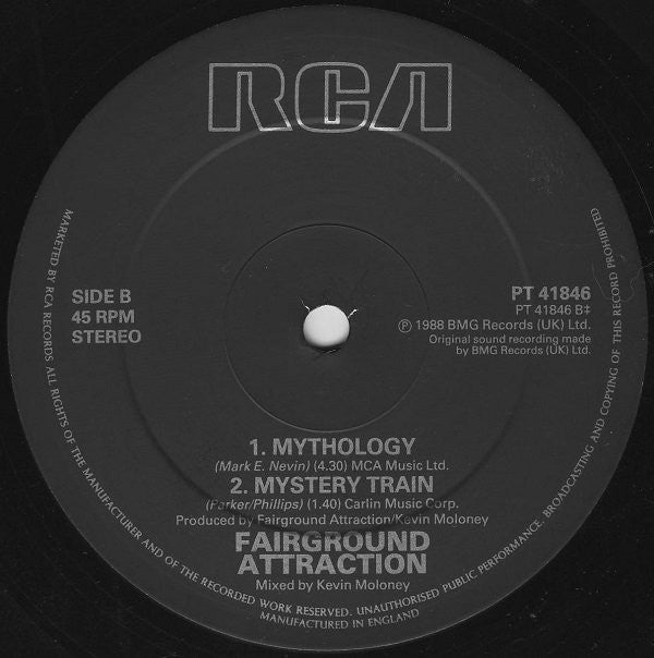 Fairground Attraction : Perfect (12", Single, Uto)