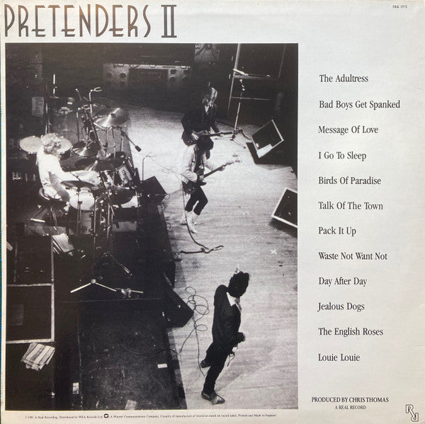 The Pretenders : Pretenders II (LP, Album, Dam)