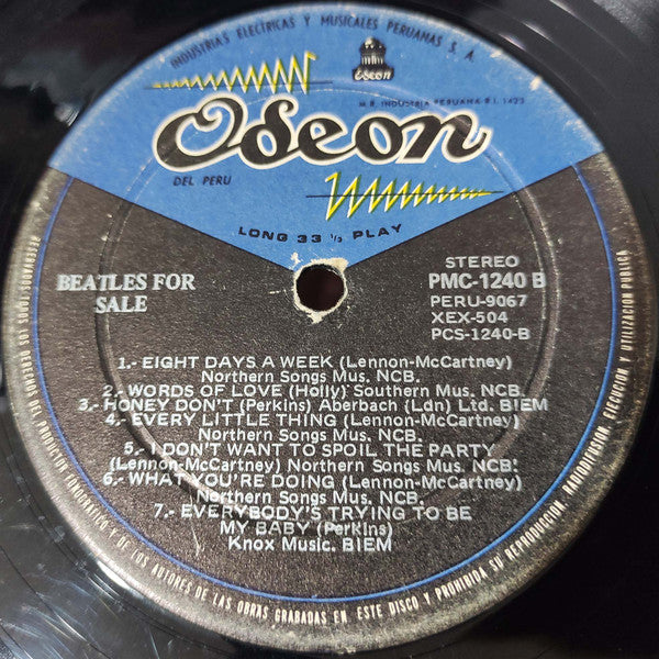 The Beatles : Beatles For Sale (LP, Album, RE)