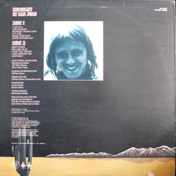 Danny Kirwan : Midnight In San Juan (LP, Album)