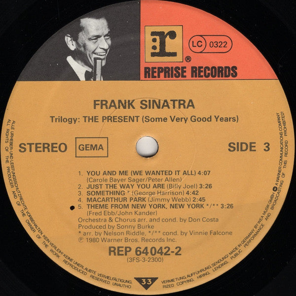 Frank Sinatra : Trilogy: Past, Present & Future (3xLP, Album + Box)