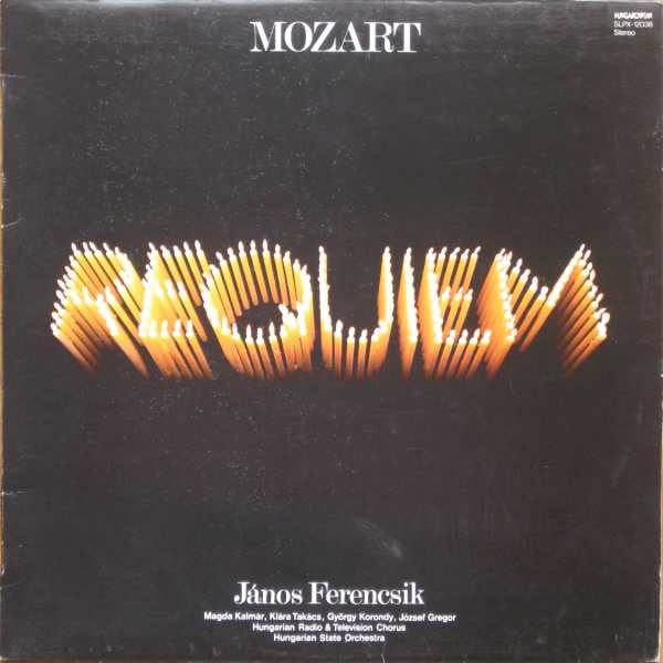 Wolfgang Amadeus Mozart, János Ferencsik : Requiem (LP, Album)