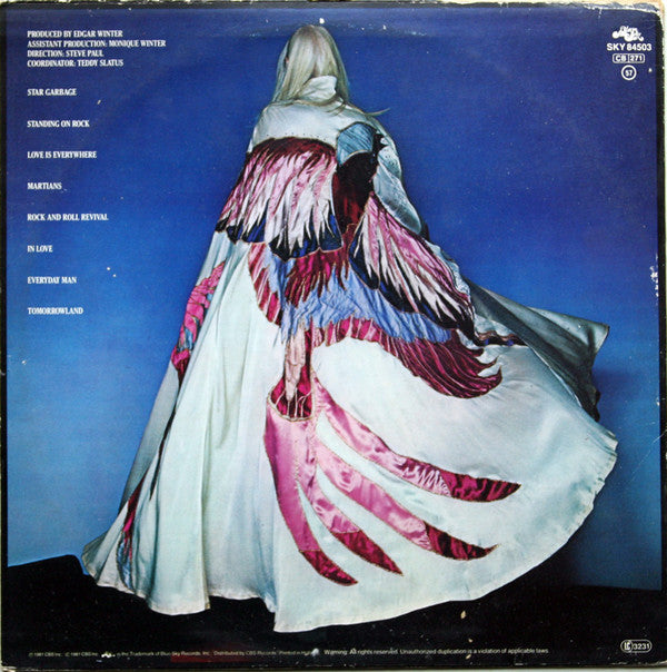 Edgar Winter : Standing On Rock (LP, Album)