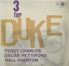 Teddy Charles Trio : 3 For Duke (LP, Album, Mono, RE)