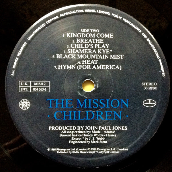 The Mission : Children (LP, Album)