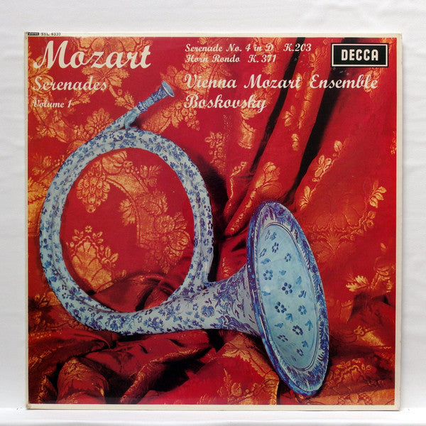 Wolfgang Amadeus Mozart, Wiener Mozart Ensemble, Willi Boskovsky : Serenades Volume 1 (LP)