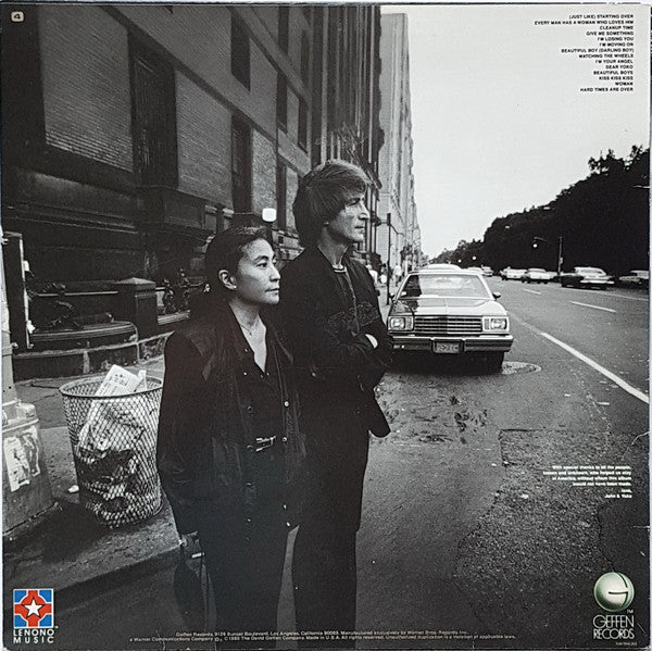 John Lennon & Yoko Ono : Double Fantasy (LP, Album)