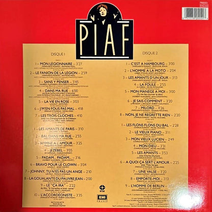 Edith Piaf : 25e Anniversaire (2xLP, Comp, Mono, Gat)