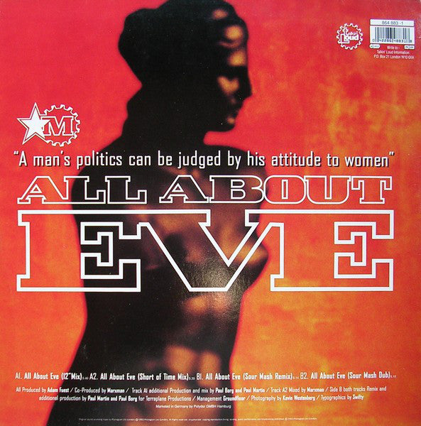 Marxman : All About Eve (12")