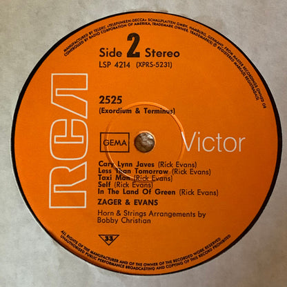 Zager & Evans : 2525 (Exordium & Terminus) (LP, Album)