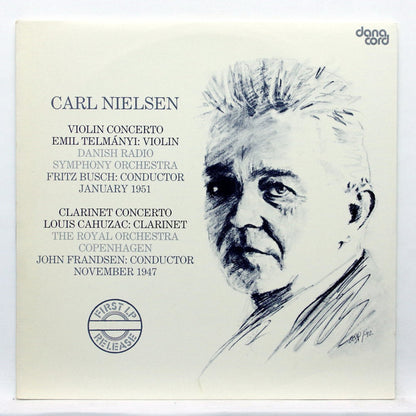 Carl Nielsen, Emil Telmányi, Danmarks Radios Symfoniorkester : Violin Concerto / Clarinet Concerto  (LP)