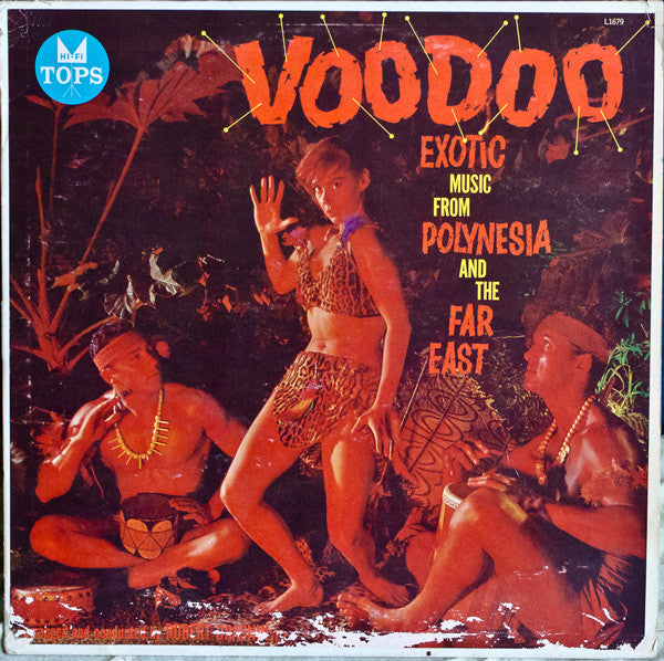 Robert Drasnin : Voodoo Exotic Music From Polynesia And The Far East (LP, Album, Mono)