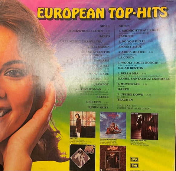 Various : European Top-Hits (LP, Comp)