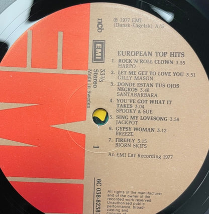 Various : European Top-Hits (LP, Comp)