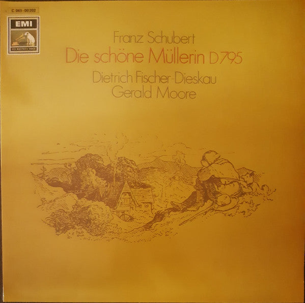 Franz Schubert - Dietrich Fischer-Dieskau, Gerald Moore : Die Schöne Müllerin D 795 (LP, RE, Gat)