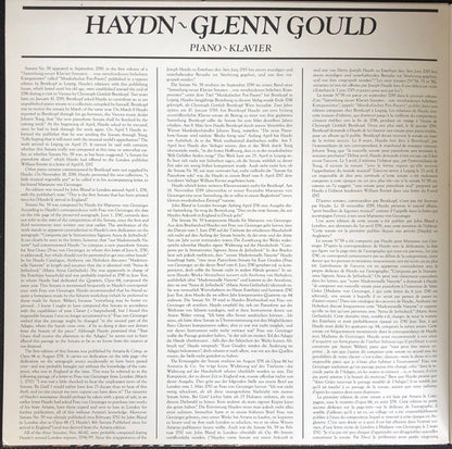 Joseph Haydn - Glenn Gould : The Six Last Sonatas (2xLP, Album, Gat)