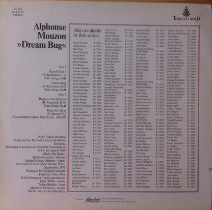 Alphonse Mouzon Featuring: Walter Booker, Robin Kenyatta, Larry Willis : Dream Bug (LP, Album)