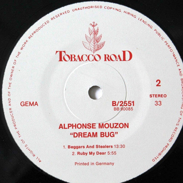 Alphonse Mouzon Featuring: Walter Booker, Robin Kenyatta, Larry Willis : Dream Bug (LP, Album)