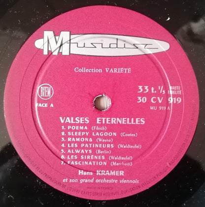 Hans Krämer : Valses Éternelles (LP)