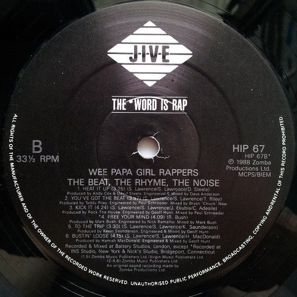 Wee Papa Girl Rappers : The Beat, The Rhyme, The Noise (LP, Album)