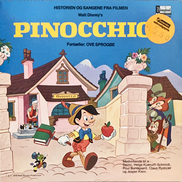 Various : Walt Disney´s Pinocchio (LP)