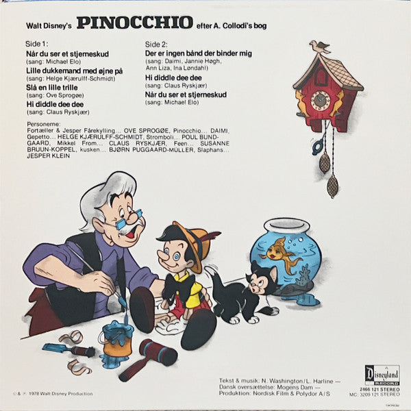 Various : Walt Disney´s Pinocchio (LP)