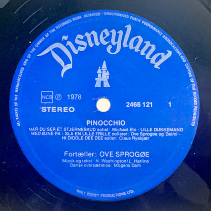 Various : Walt Disney´s Pinocchio (LP)