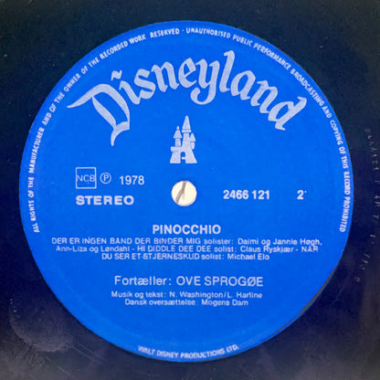 Various : Walt Disney´s Pinocchio (LP)