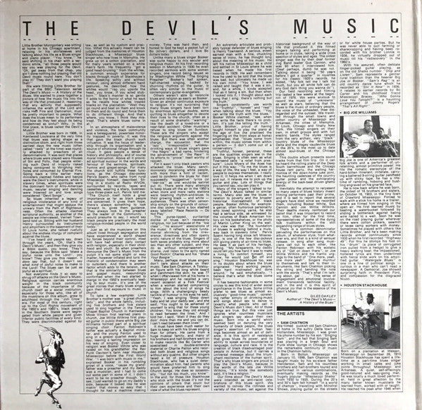 Various : The Devil's Music (From The BBC T.V. Series) (2xLP, Album, Mono)