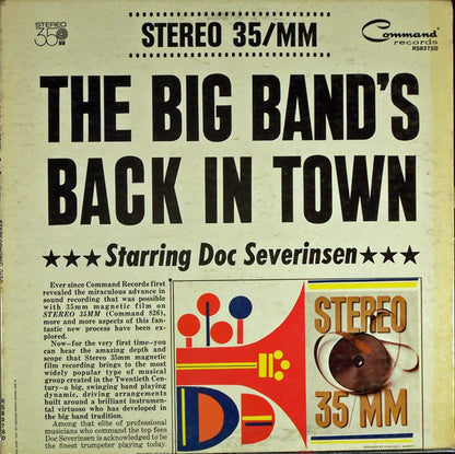 Doc Severinsen : The Big Band's Back In Town (LP, Album, Gat)