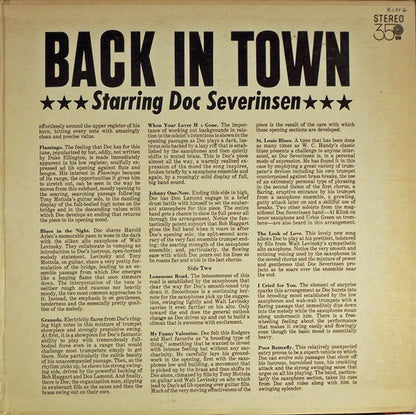 Doc Severinsen : The Big Band's Back In Town (LP, Album, Gat)