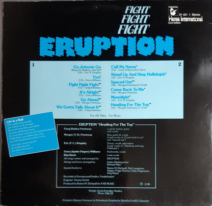 Eruption (4) : Fight Fight Fight (LP, Album, Clu)