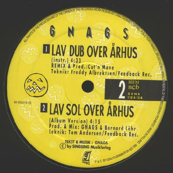 Gnags : Lav Dub Over Århus (12")