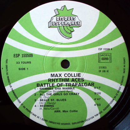 Max Collie Rhythm Aces : Battle Of Trafalgar (2xLP, Gat)
