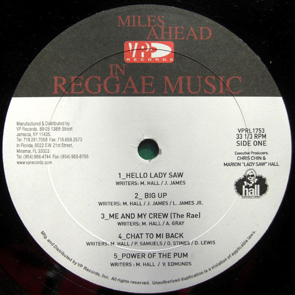 Lady Saw : Walk Out (LP, Album)