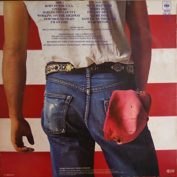 Bruce Springsteen : Born In The U.S.A. (LP, Album, Sun)