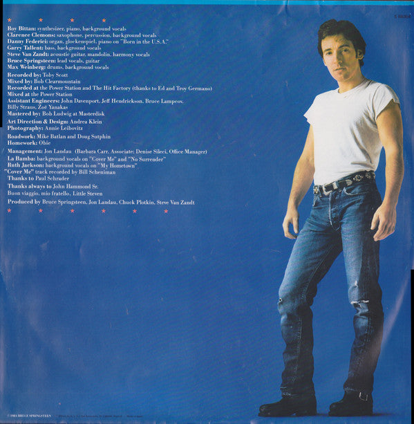 Bruce Springsteen : Born In The U.S.A. (LP, Album, Sun)