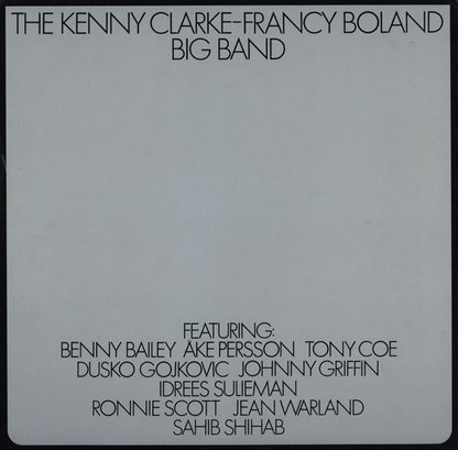 Clarke-Boland Big Band : Fellini 712 (LP, Album)