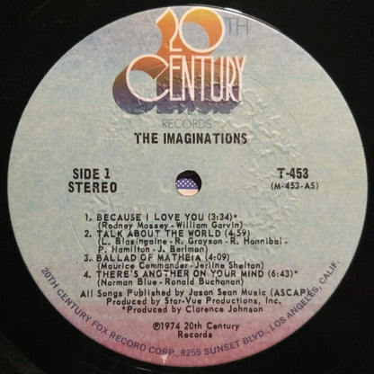 The Imaginations : The Imaginations (LP, Album, Ter)